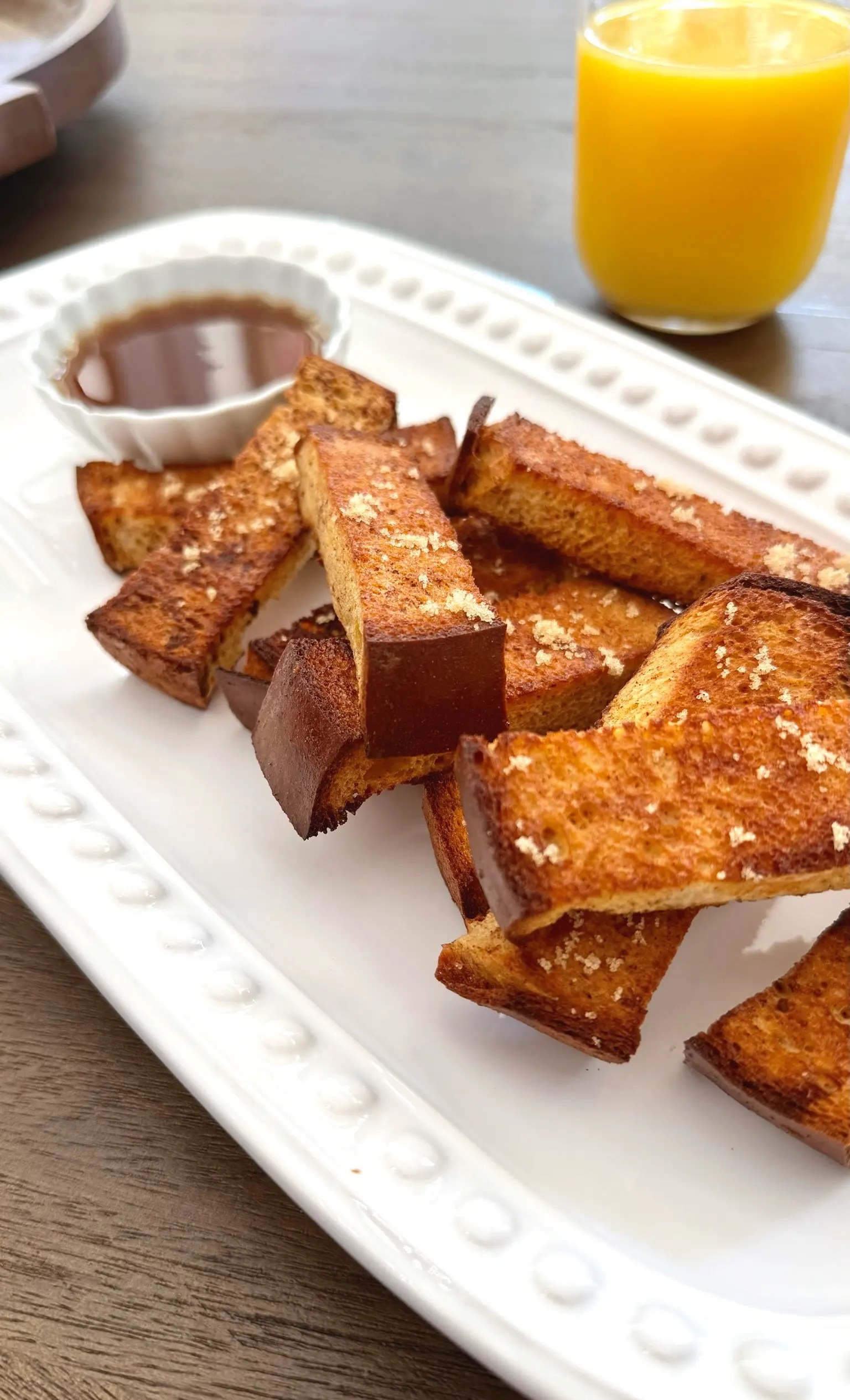 High-Protein French Toast Sticks freezer breakfast