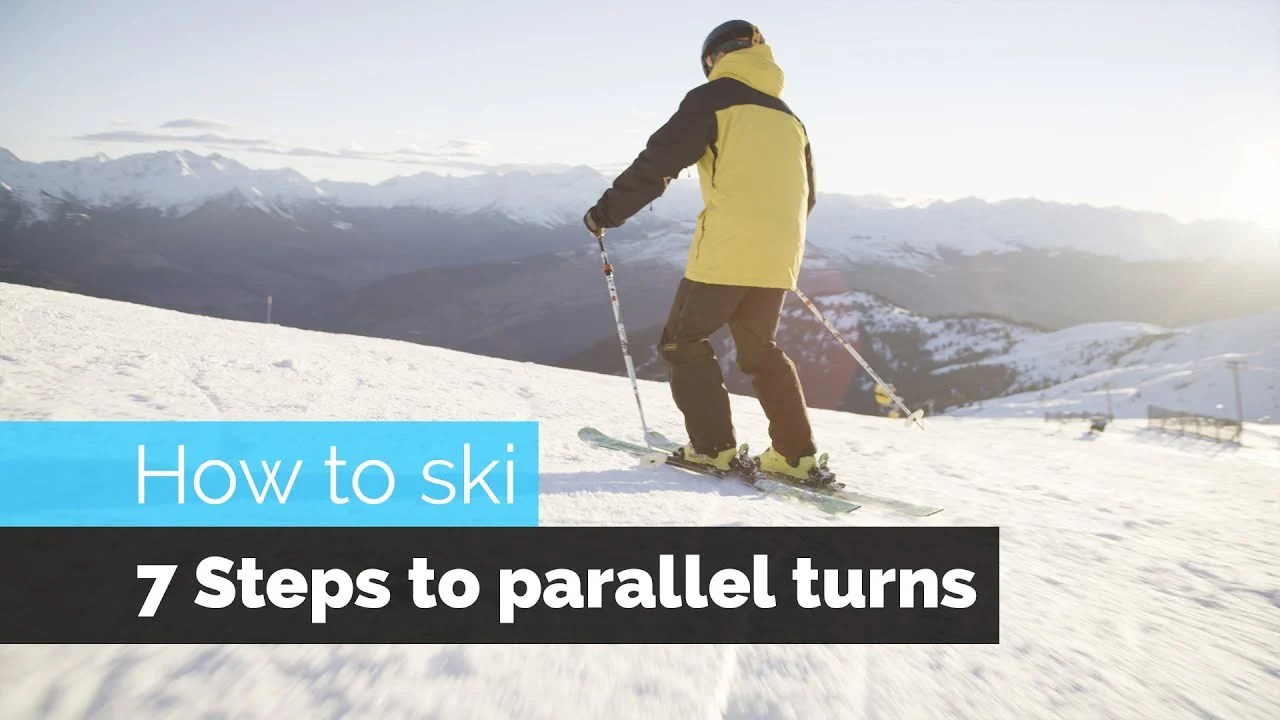 How To Ski 7 Steps To Parallel Turns Stomp It Camps