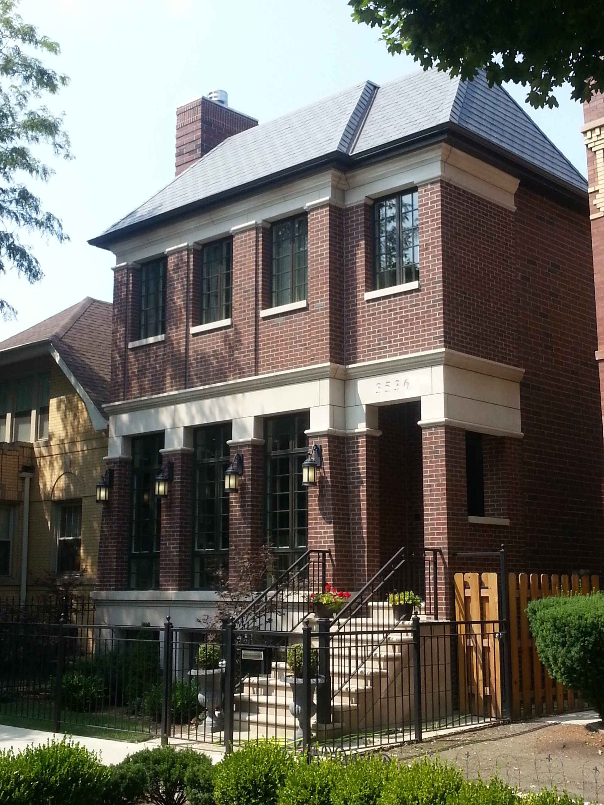 Brick Home Example