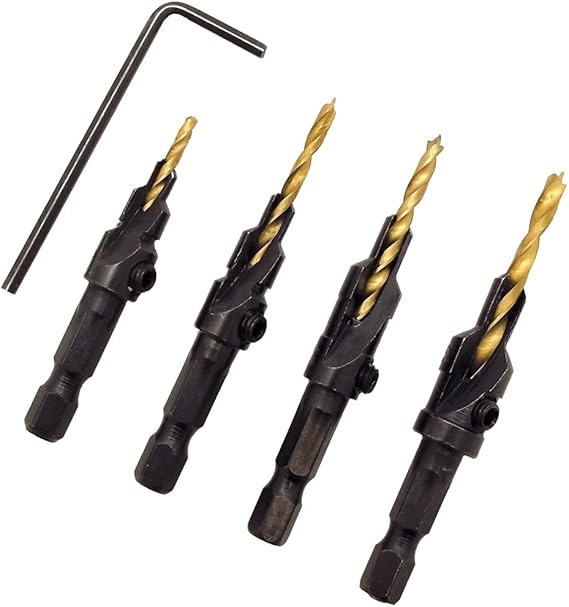 Countersink Drill Bit Set