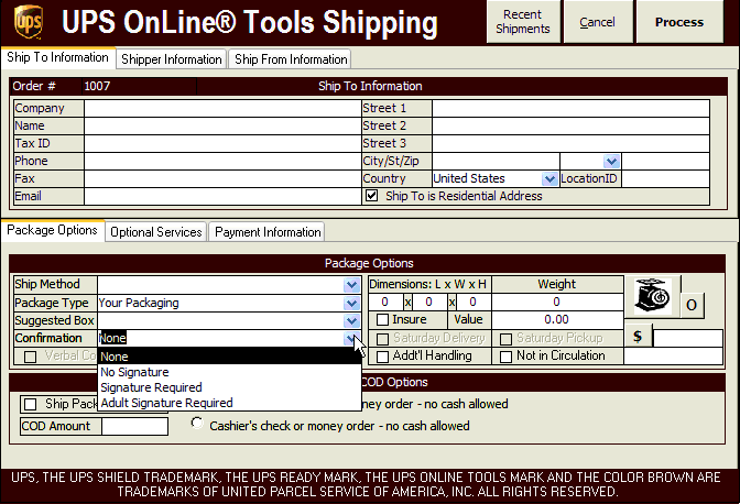 You will be emailed tracking information that will indicate if your package . Correcting Shipping Rate Discrepancies
