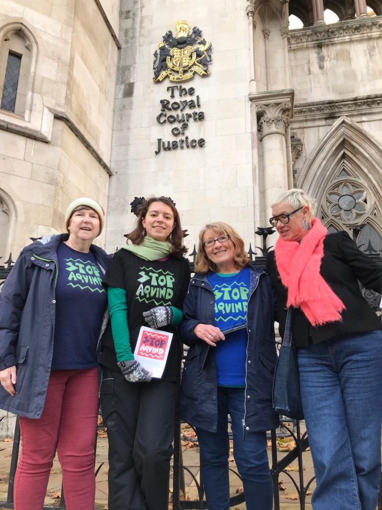 Stop Aquind at The Royal Court of Justice in London