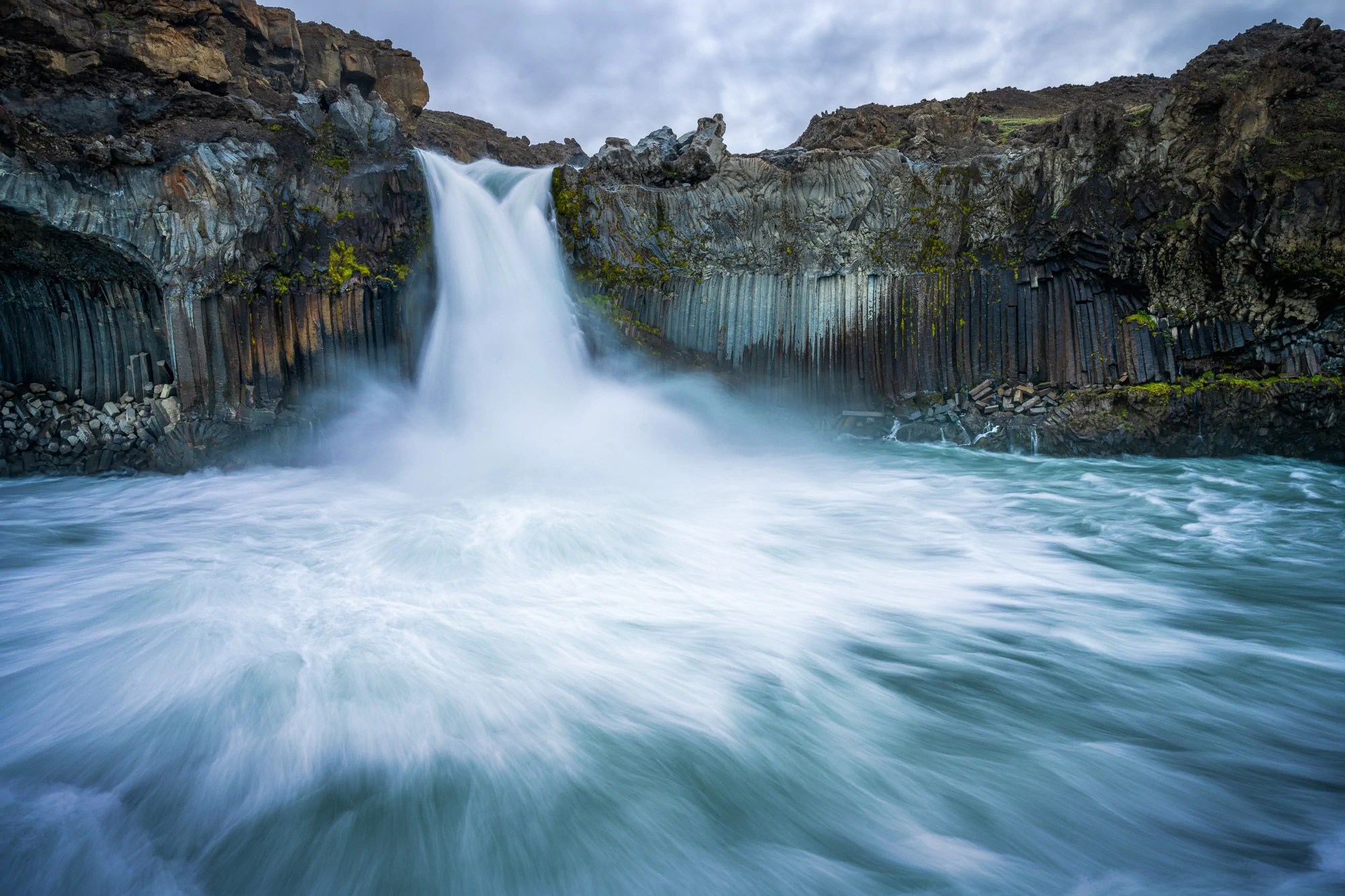 Aldeyjarfoss Waterfall in Iceland