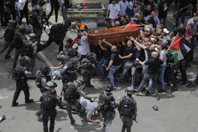 pix Shireen Abu Akleh Funeral 2