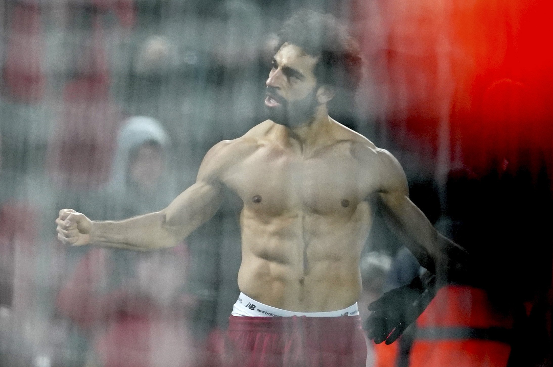 photo Mo Salah Celebration Manchester United ap news