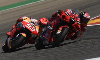 Gp moto racing is a motor racing game. Bagnaia Fends Off Marquez To Win Motogp Race In Spain