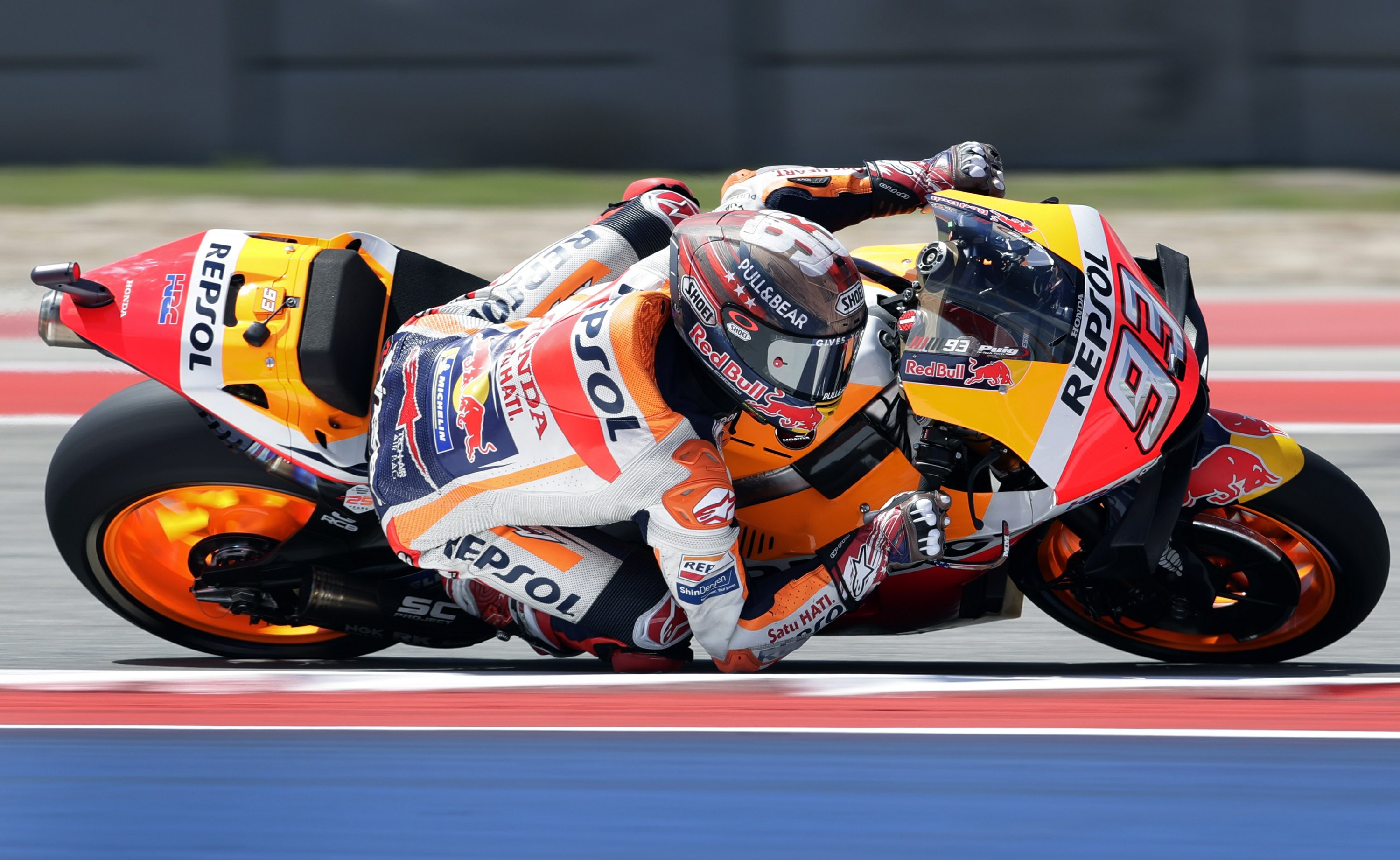 Marquez Again Wins Pole Position At Motogp In Austin