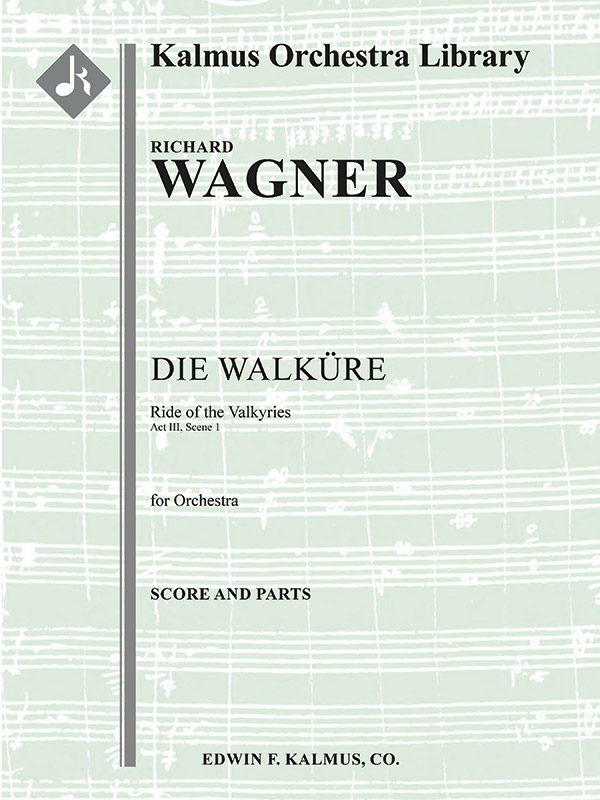 Die Walkuere: Act Iii, Sc. 1: Ride Of The Valkyries (ritt Der