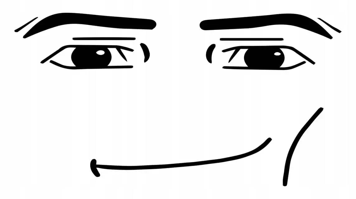 8 Recommended Roblox Faces That Can Be Used For Free Man Face.webp