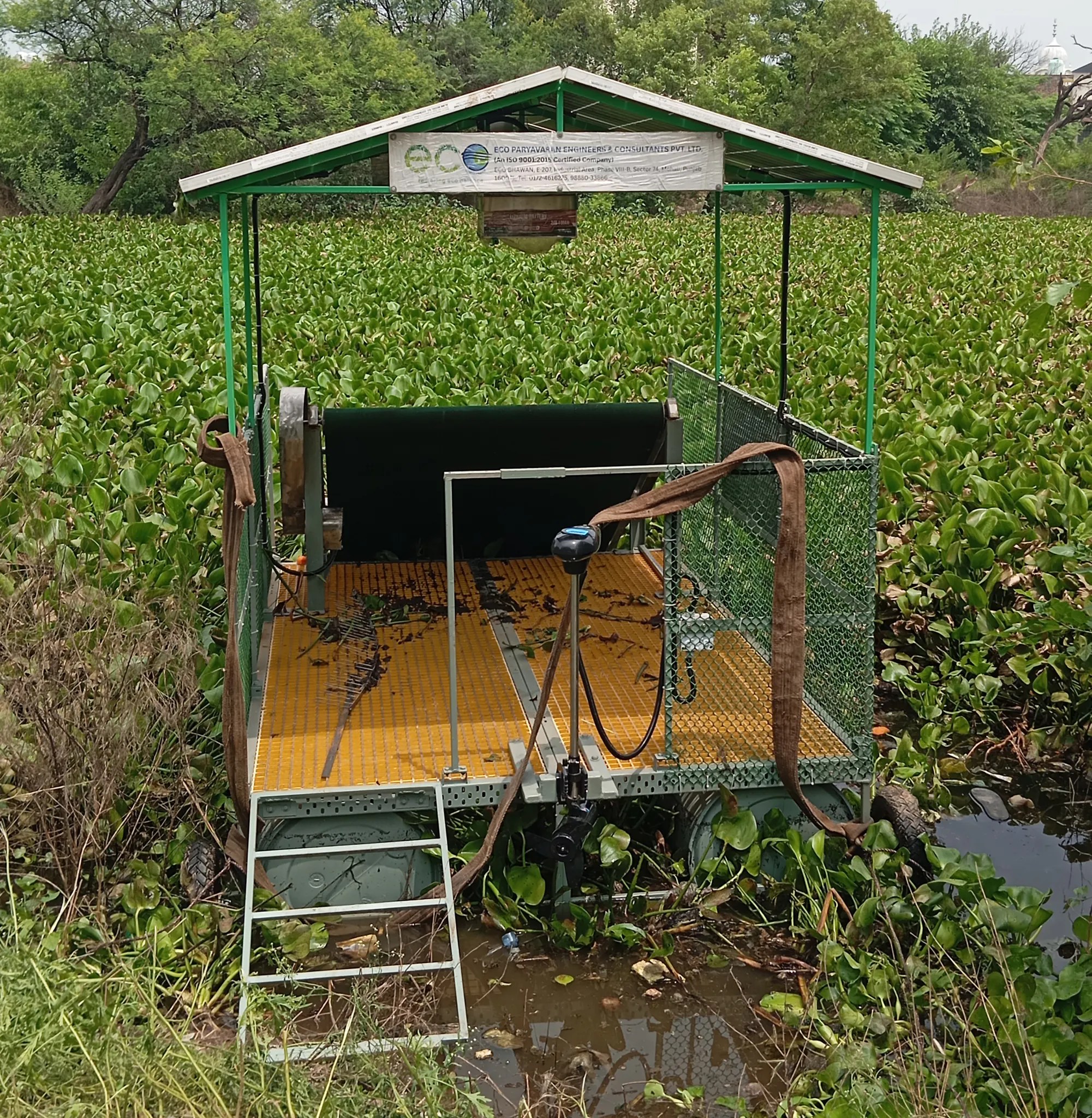Solar-Powered Water Hyacinth Harvester: ICRISAT's Top 100 Indian Innovations 2025 (2025)