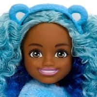 Barbie 2024 Cutie Reveal Series 8 Care Bears Grumpy Bear Chelsea