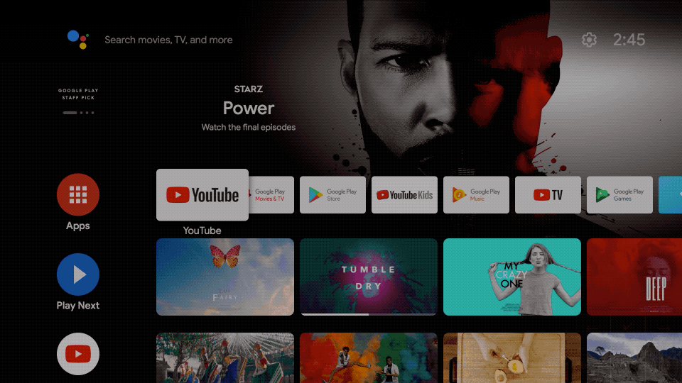 Android Tv Neuer Startbildschirm Empfiehlt Filme Serien Und Apps