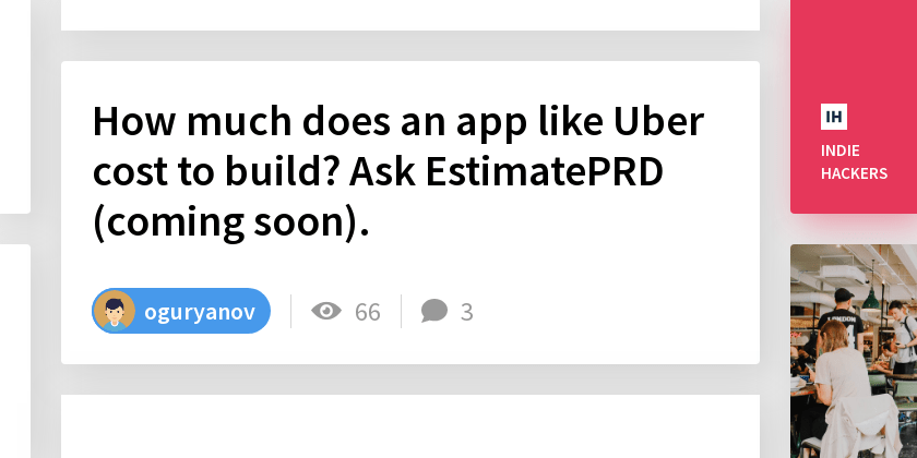 How much does an app like uber cost to build? ask estimateprd (coming soon).