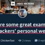 What Are Some Great Examples Of Indie Hackers' Personal Websites ...