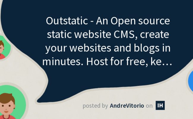 Outstatic - An Open Source Static Website CMS, Create Your Websites And ...
