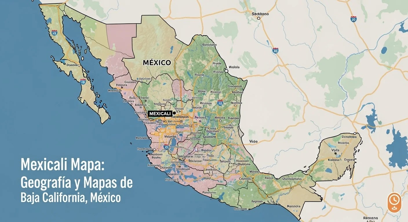 Mapa de mexicali: guía para entender la capital de baja california