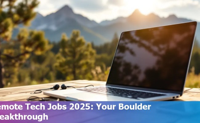 Top 10 Strategies To Land Your First Remote Tech Job From Boulder In 2025