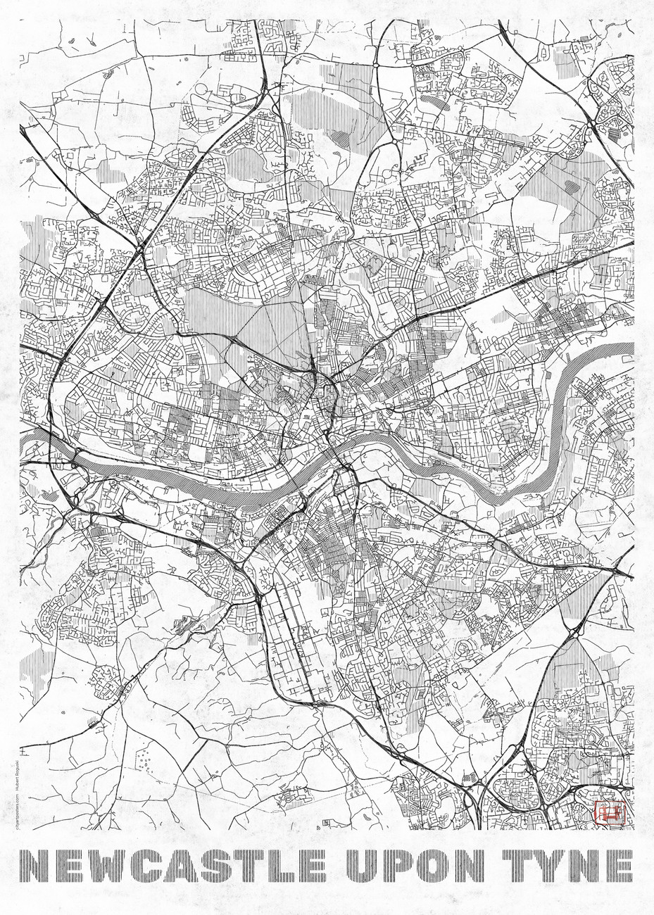 Newcastle Uk Map Newcastle Tyne Wear Metro Nexus 87507 