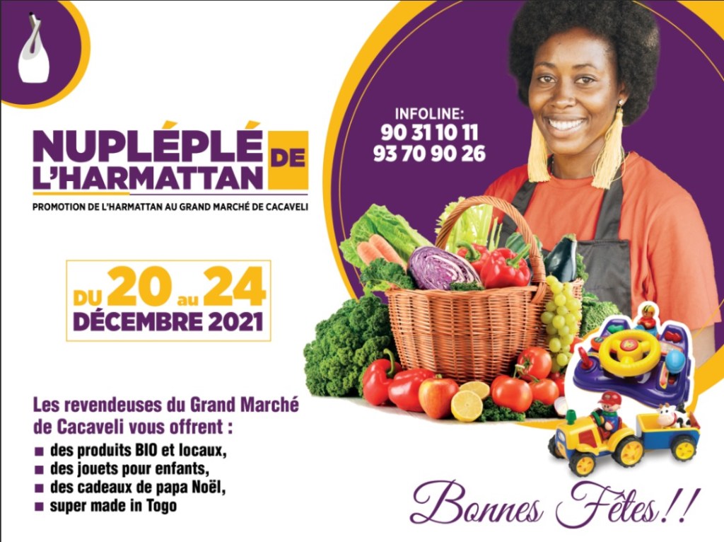 Togo : grande promotion « Nupléplé de l’Harmattan » au grand marché de Cacaveli 1 Nupleple Togo : grande promotion « Nupléplé de l’Harmattan » au grand marché de Cacaveli