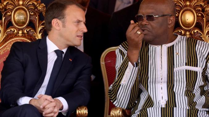 Roch Kaboré Emmanuel Macron