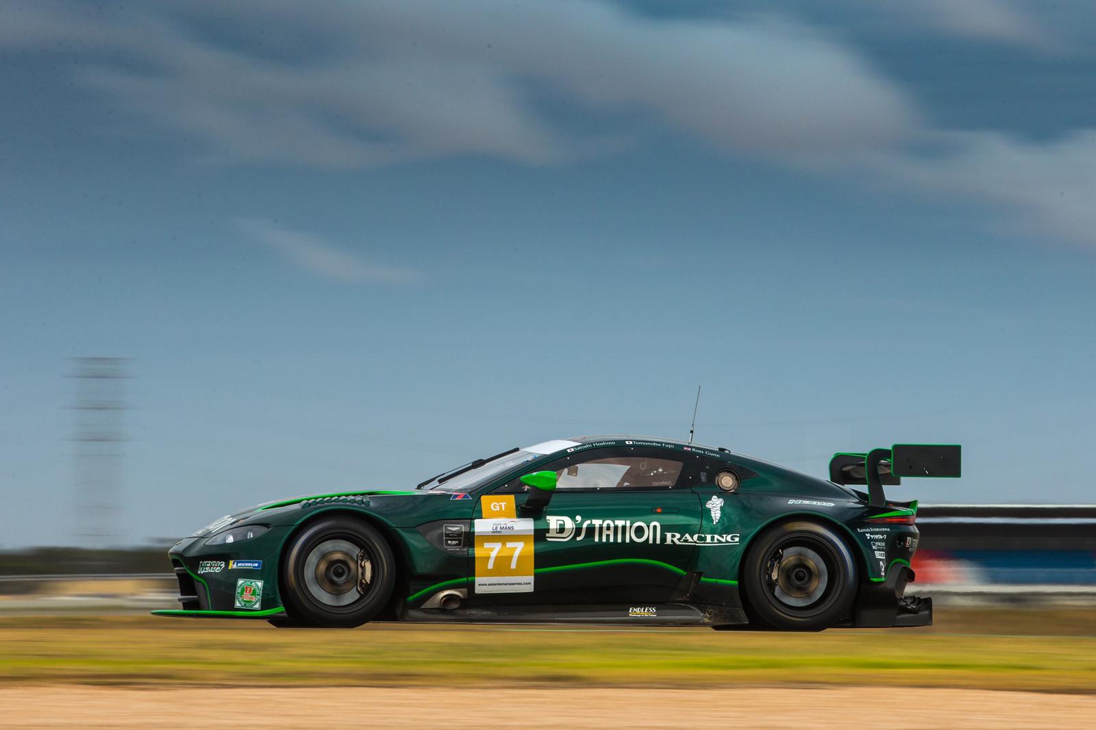 Aston Martin partners with Pacific D'Station Racing for assault on
