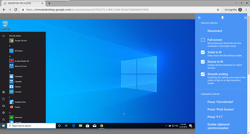 Find and select the extension you want. 7 Best Remote Desktop Software Tools for Windows 10