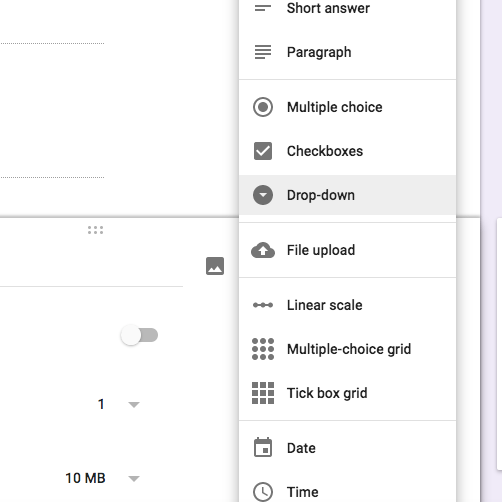 Pada kesempatan kali ini kelasprogrammer.com akan membagikan tutorial bagaimana cara membuat upload file khusus untuk gambar di. Google Forms Failed To Create File Upload Question Google Docs Editors Community
