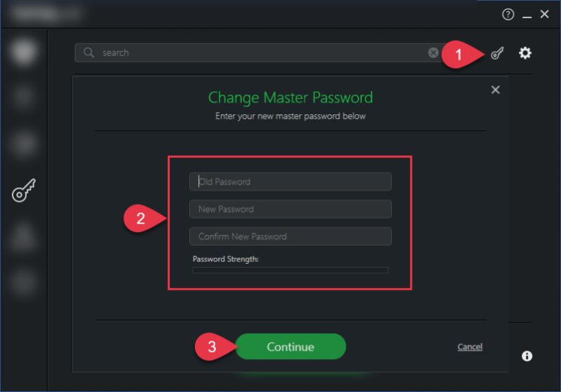 Change Password Vault Password - Ocean Illustrations - Premium Mobile Collection