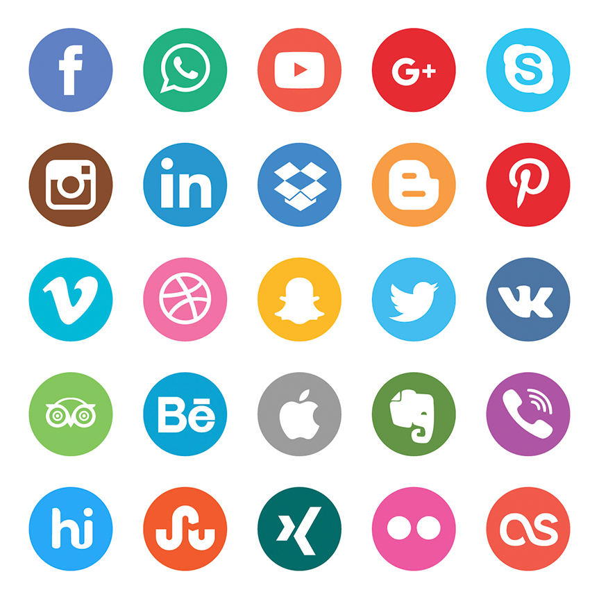 20 Free Social Media Icon Sets To Download