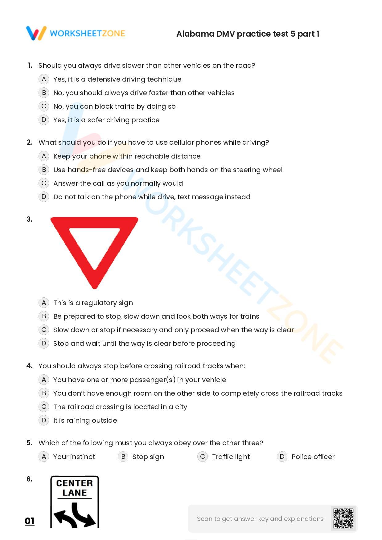 Dmv drivers test flashcards at lawrence melson blog