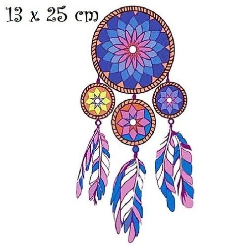 Coloriage adulte attrape reve coeur mandala zen à imprimer du livre de coloriage adulte. Patch Applique Dessin Transfert Thermocollant Attrape Reve Amerique Fleche Plumes 8 X 16 Cm Serigraphie A Repasser T086 Un Grand Marche