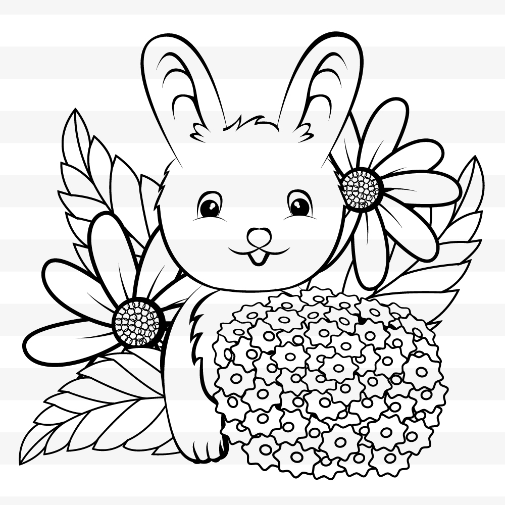 Malvorlage Hase Kostenlose Ausmalbilder Zum Ausdrucken