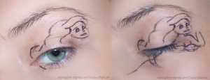 ariel tutorial makeup face step contour start