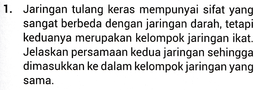 Kesamaan informasi kedua teks tersebut adalah. Jaringan Hewan Tanya Mipi