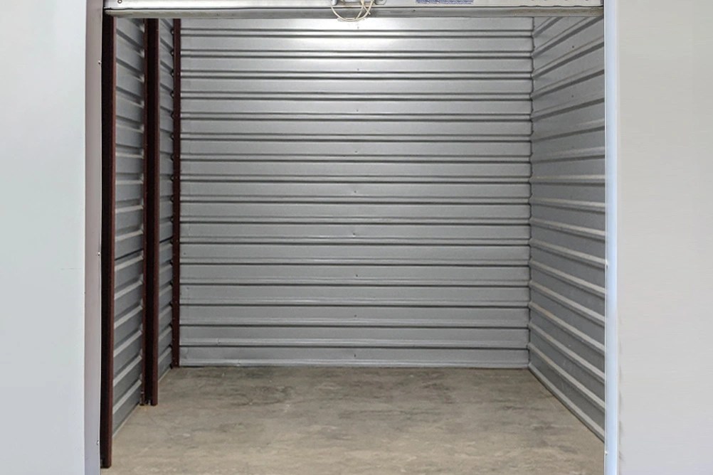 interior view of a 10'x10' storage unit