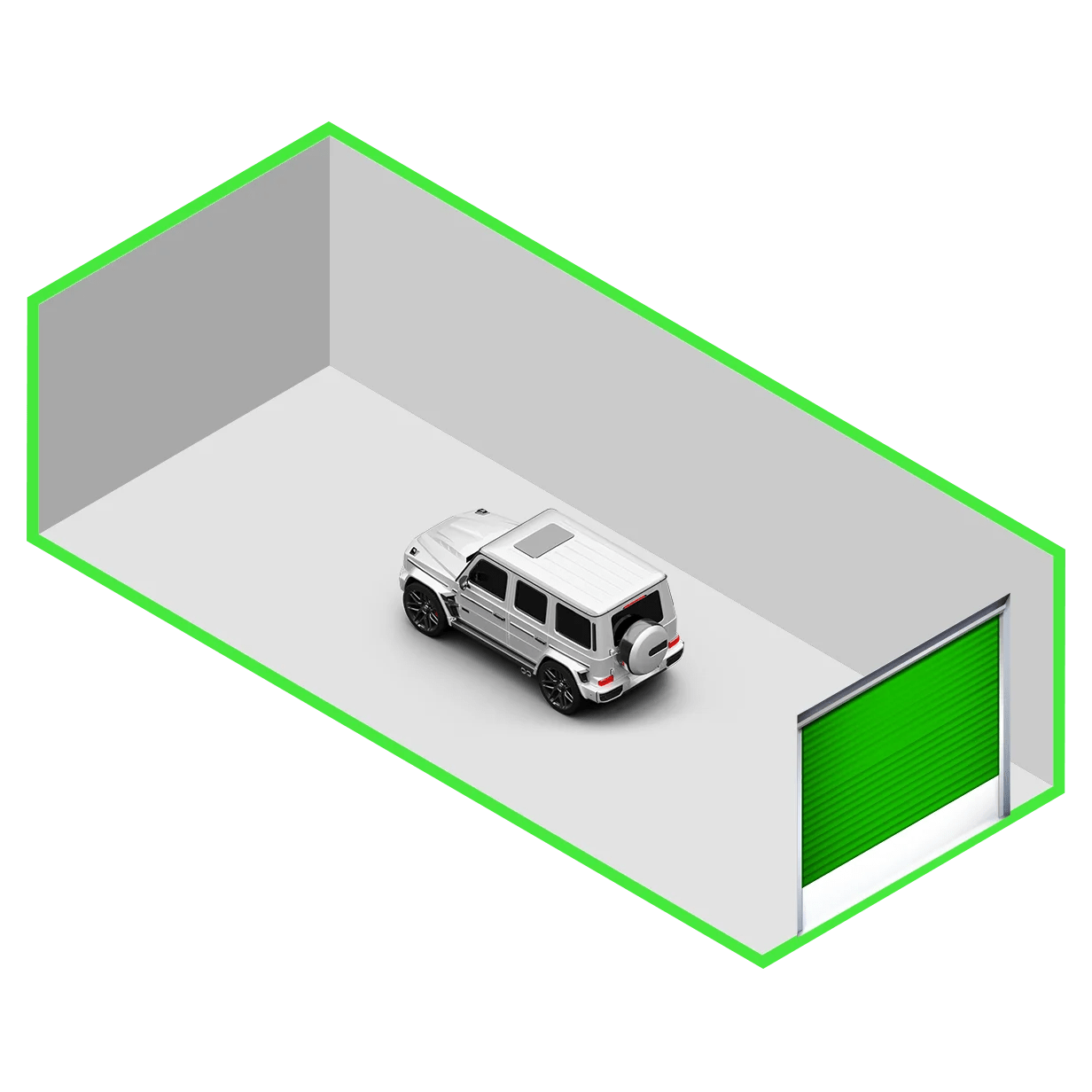 Enclosed Vehicle Storage Unit