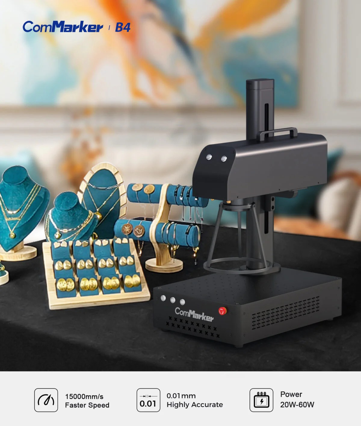 Commarker B4 Fiber Laser Engraver