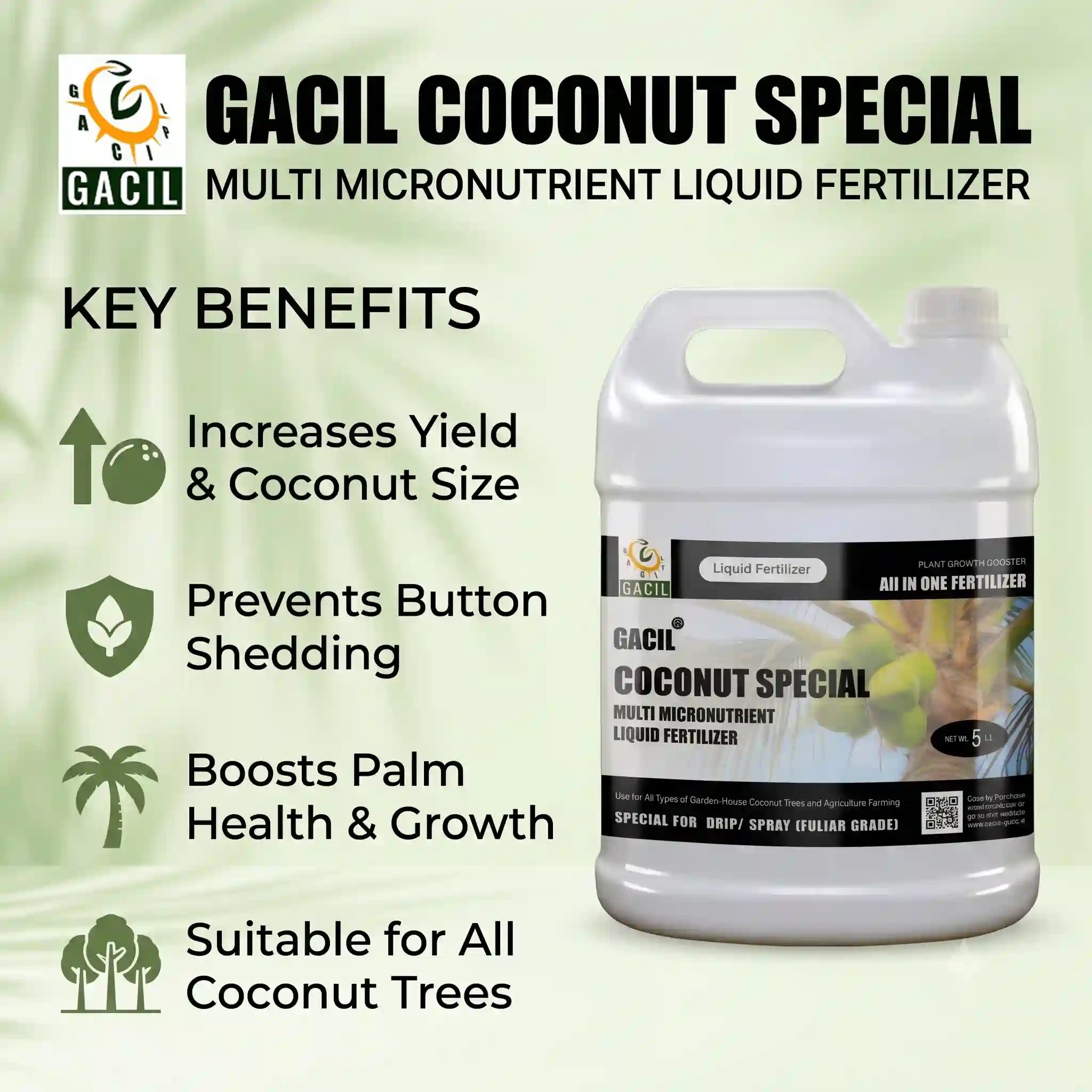 Coconut fertilizer benefits