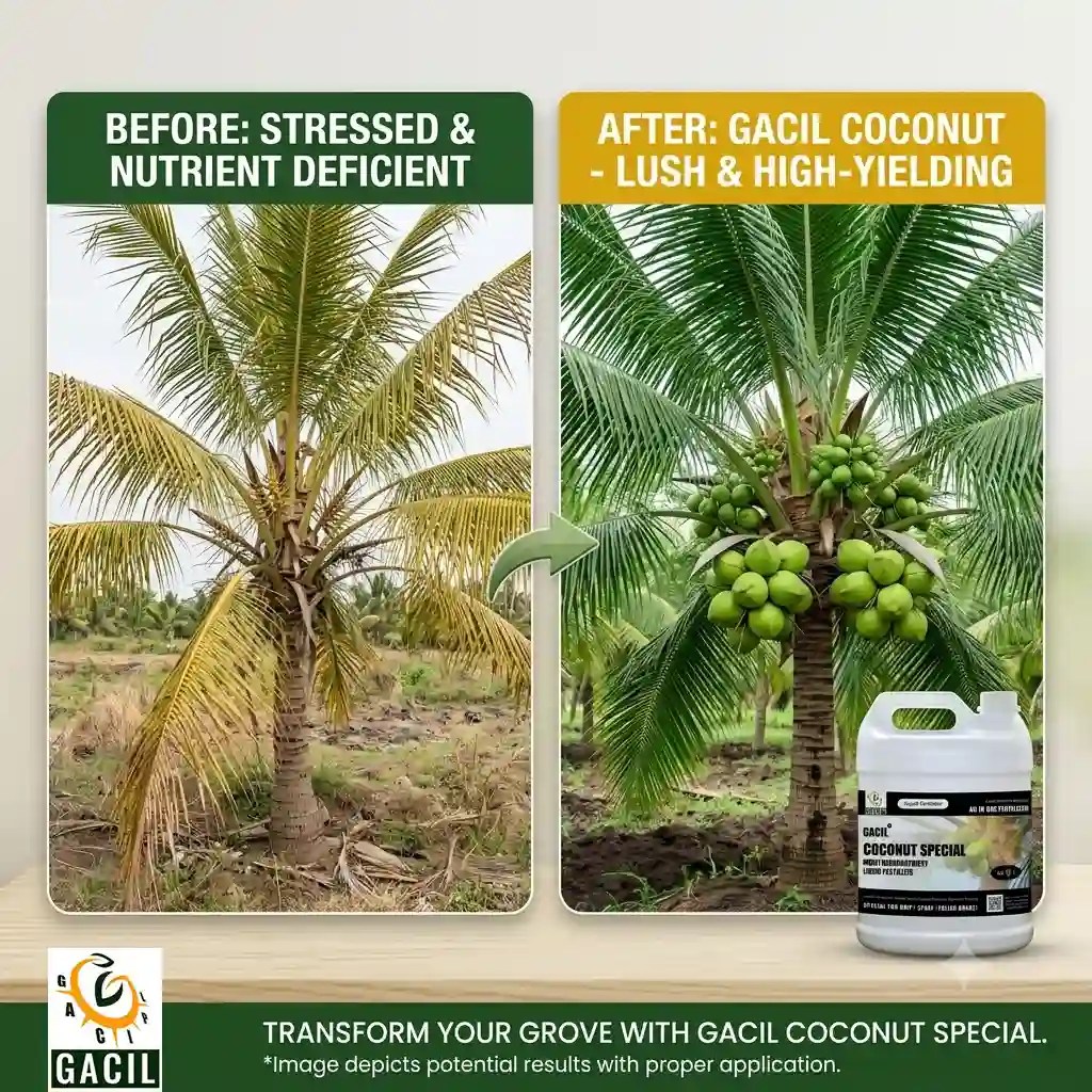 Coconut fertilizer after effects
