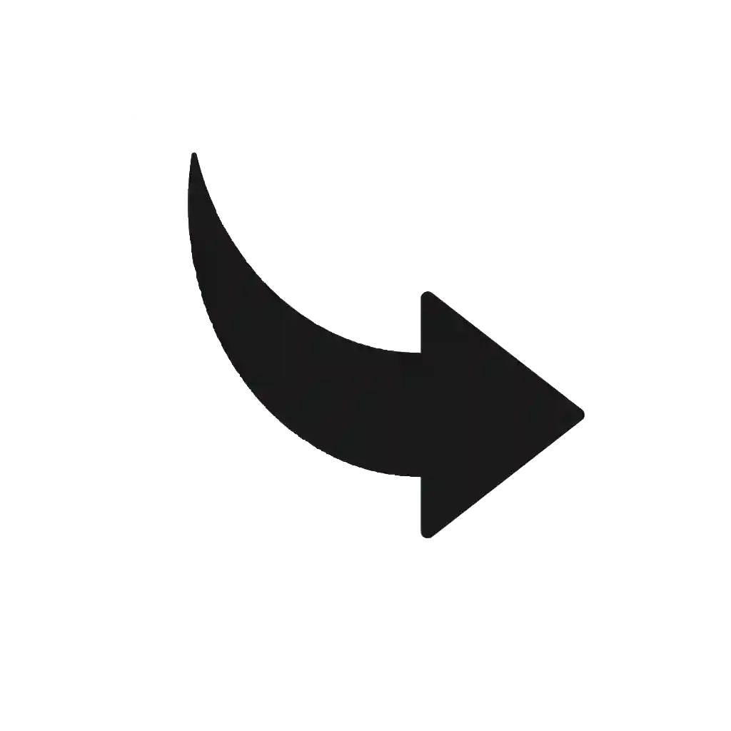 image of an arrow moving in a downward motion to the right