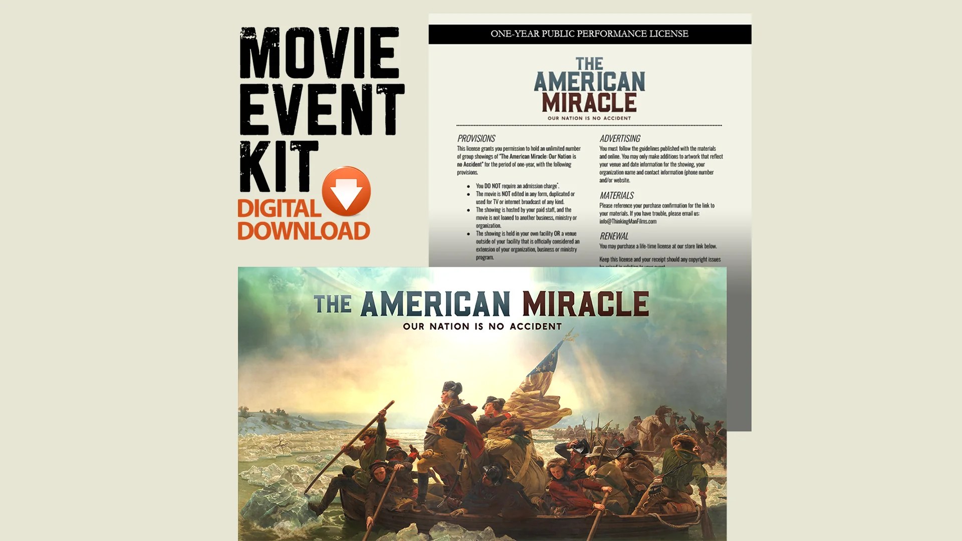 The American Miracle Movie Event Kit Patterns Of Evidence