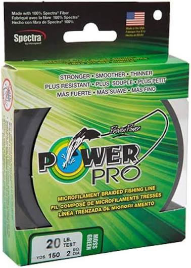 Spectra Fiber Braided Fishing Line 150yd/20lb Moss Green