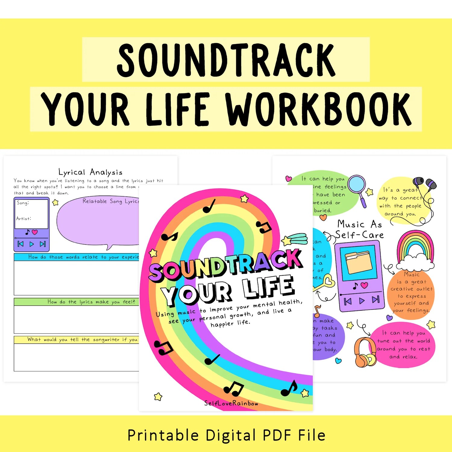 Soundtrack your life workbook