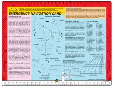 Emergency Navigation Card Starpath Store