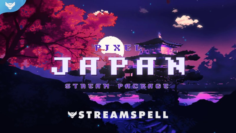 Pixel Japan Stream Package Streamspell - Mobile Landscape Designs for Desktop
