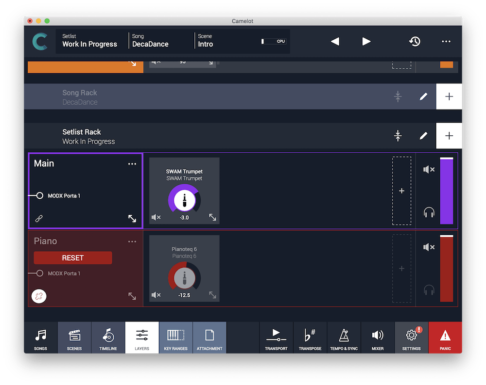 Camelot 2.0 - Live Performance Host