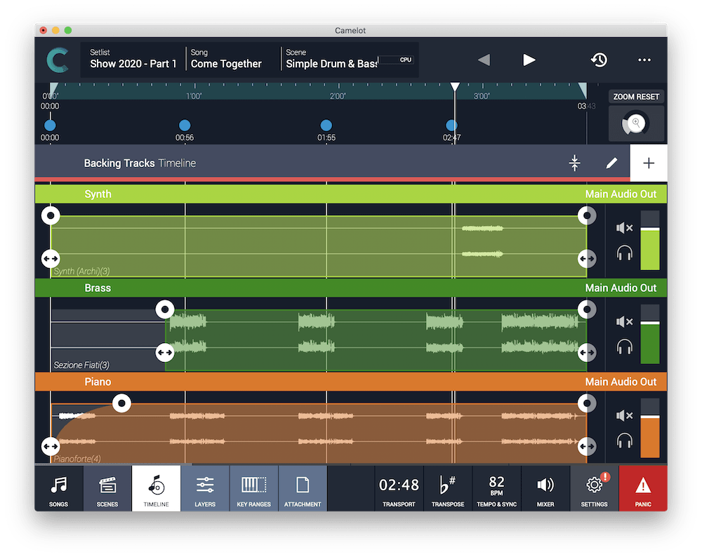 Camelot 2.0 - Live Performance Host