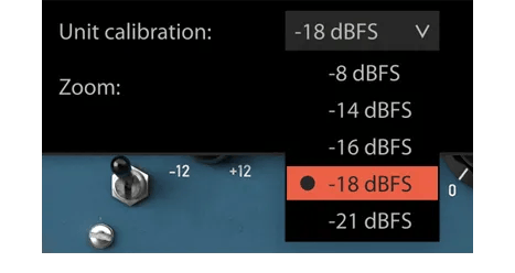 Gem EQP calibration control interface