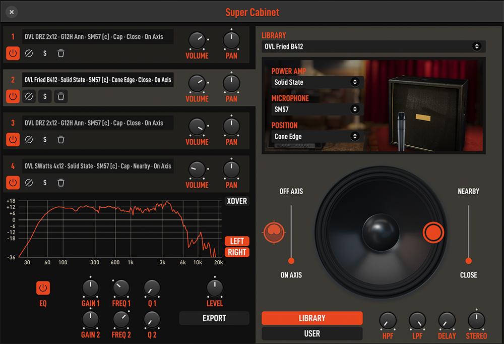 THU SuperCabinet guitar amp simulator