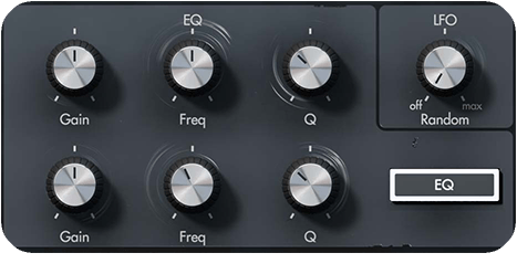 Gem Modula built-in EQ interface